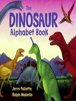 cover image of The Dinosaur Alphabet Book